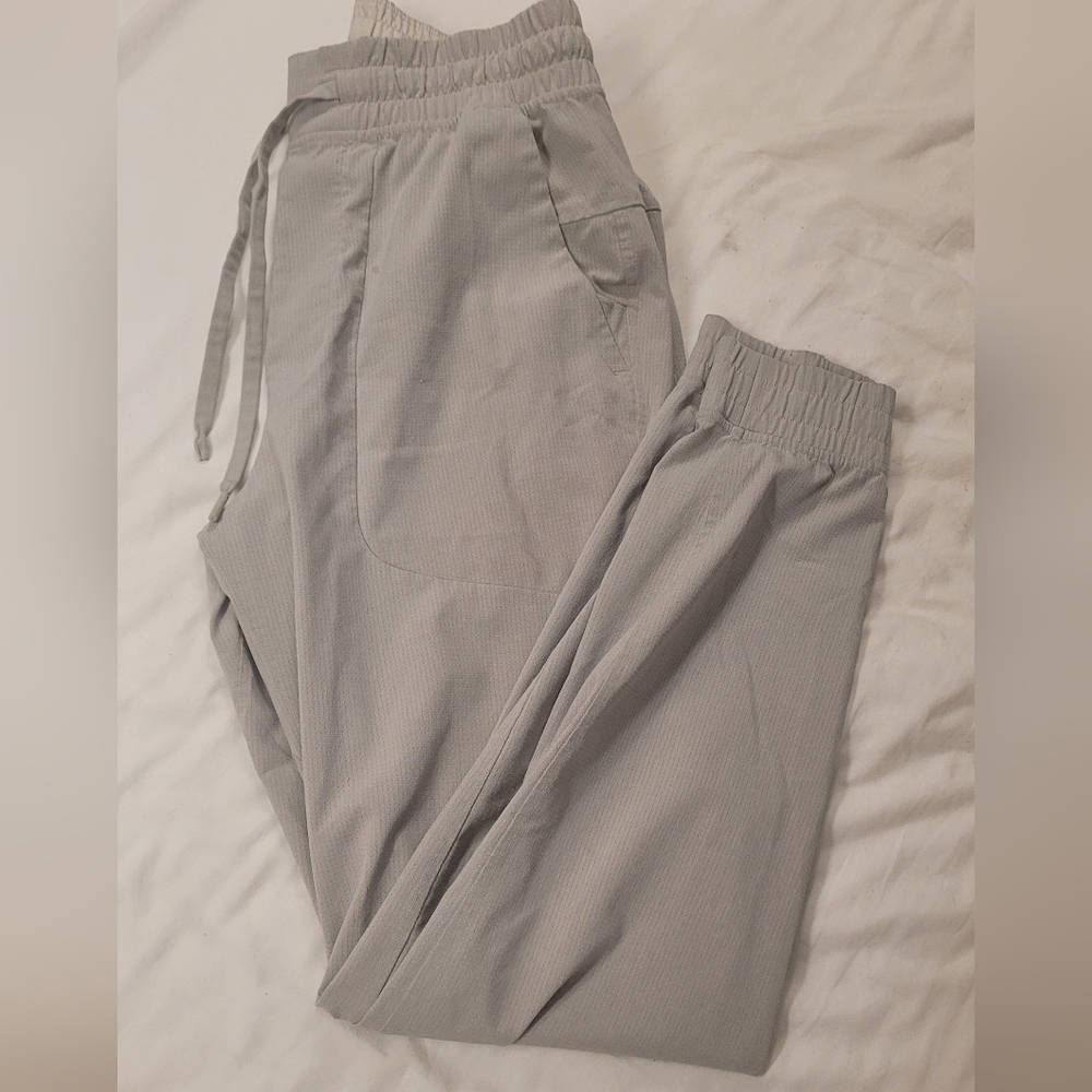 Lululemon athletica Zeroed In Slim- Fit Light Beige Men's Jogger Pants Sz. S